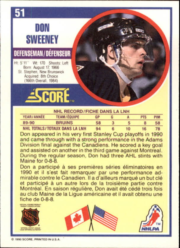 B3558- 1990-91 Score Canadian Hockey Card #s 1-246 -You Pick- 15+ FREE US SHIP - Picture 89 of 460