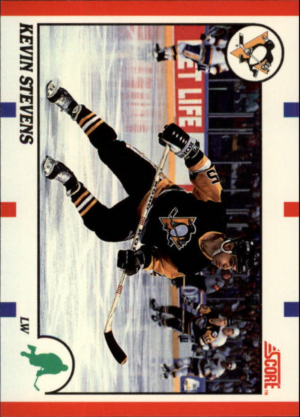 1990-91 Score Canadian #53 Kevin Stevens RC