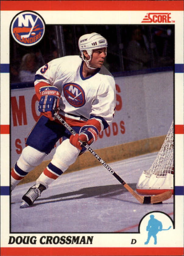 1990-91 Score Canadian #59 Doug Crossman