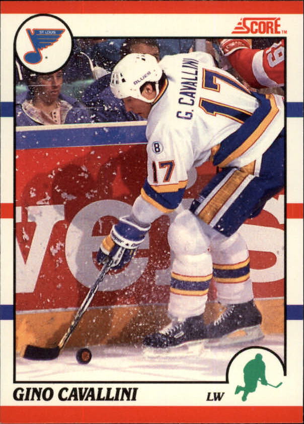 1990-91 Score Canadian #63 Gino Cavallini