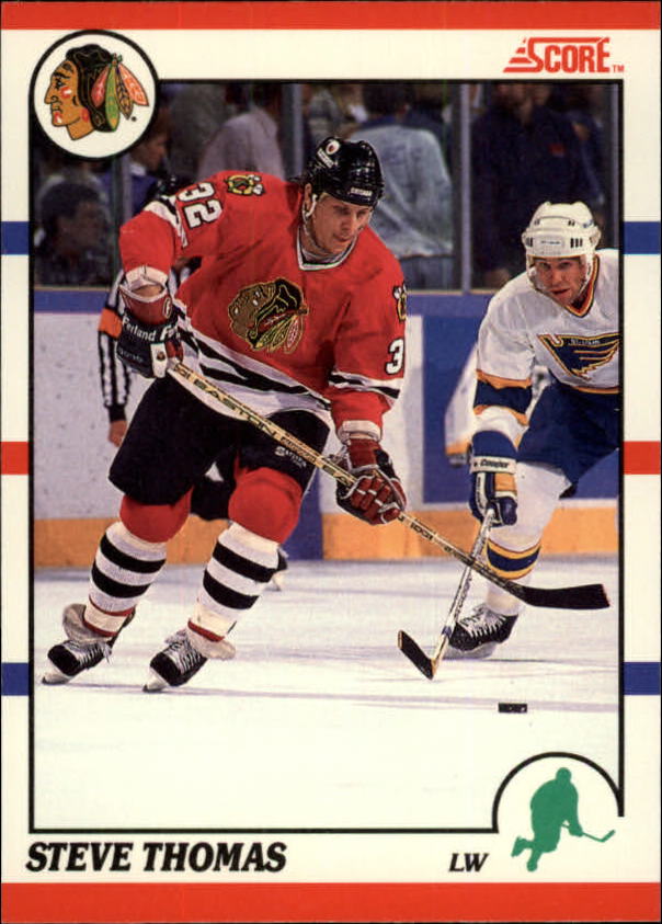 1990-91 Score Canadian #66 Steve Thomas