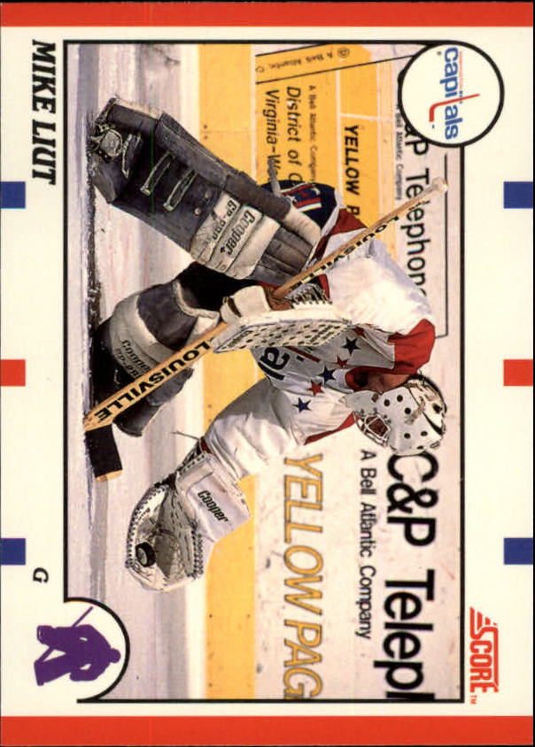 1990-91 Score Canadian #68 Mike Liut