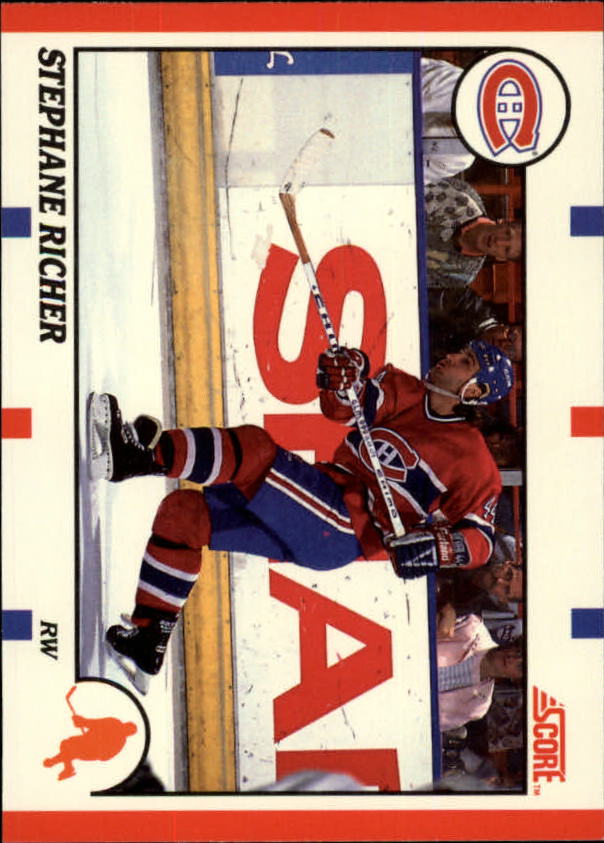 1990-91 Score Canadian #75 Stephane Richer