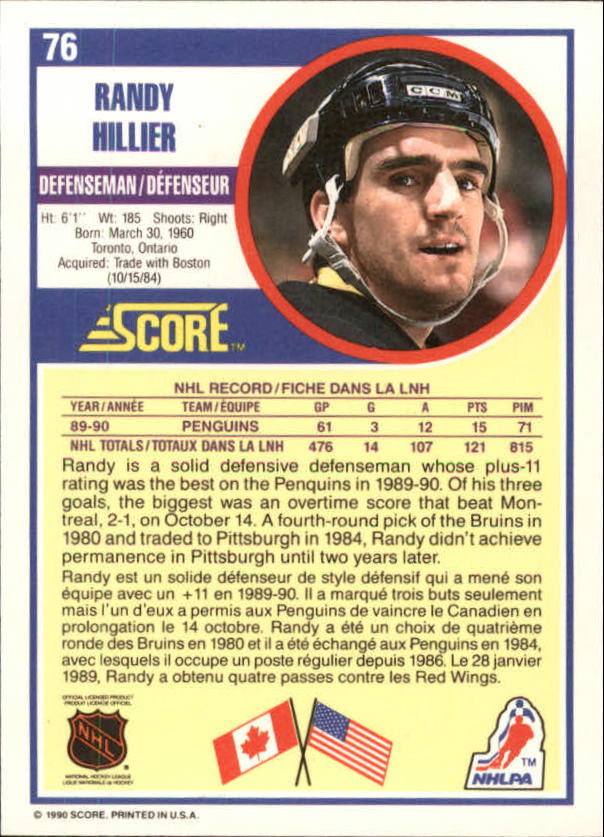 B3558- 1990-91 Score Canadian Hockey Card #s 1-246 -You Pick- 15+ FREE US SHIP - Picture 139 of 460