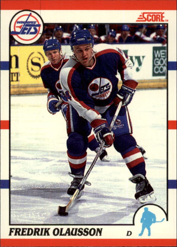 1990-91 Score Canadian #81 Fredrik Olausson