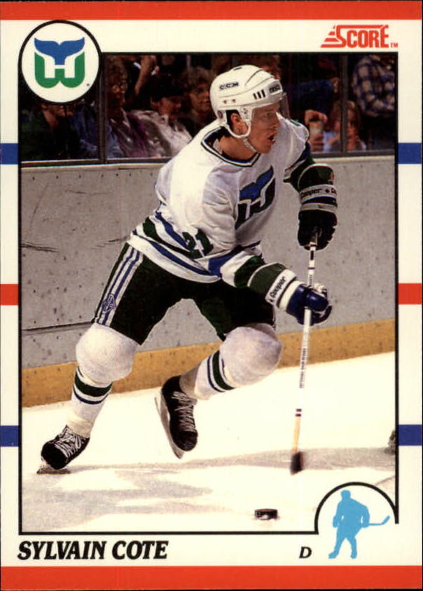 1990-91 Score Canadian #83 Sylvain Cote