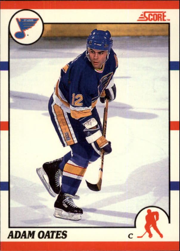 1990-91 Score Canadian #85 Adam Oates