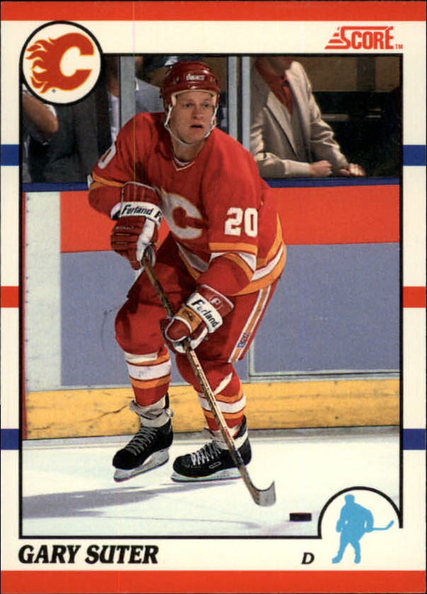 1990-91 Score Canadian #88 Gary Suter