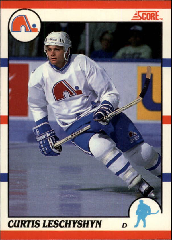 1990-91 Score Canadian #92 Curtis Leschyshyn RC