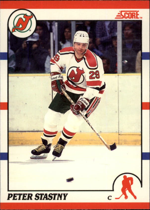 1990-91 Score Canadian #96 Peter Stastny