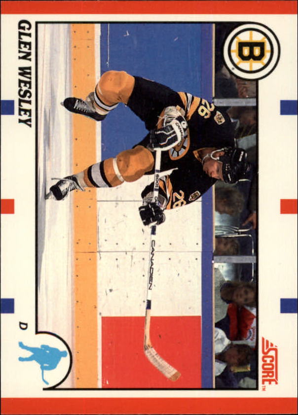 1990-91 Score Canadian #97 Glen Wesley