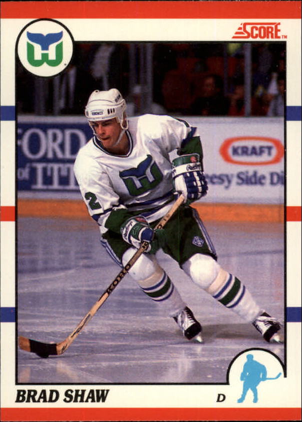 1990-91 Score Canadian #99 Brad Shaw RC