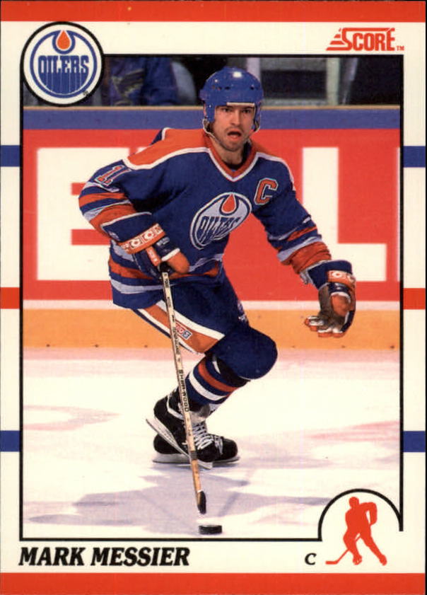 1990-91 Score Canadian #100 Mark Messier