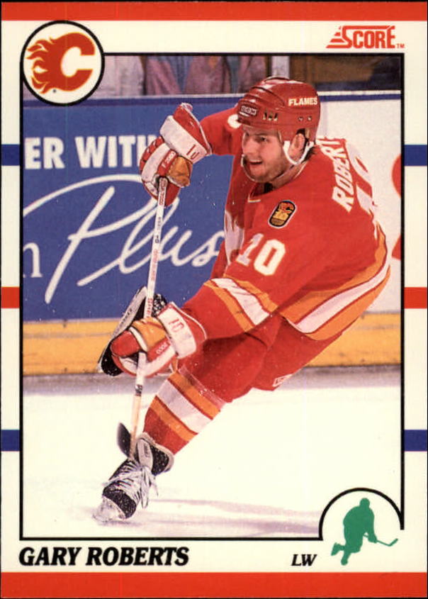 1990-91 Score Canadian #106 Gary Roberts