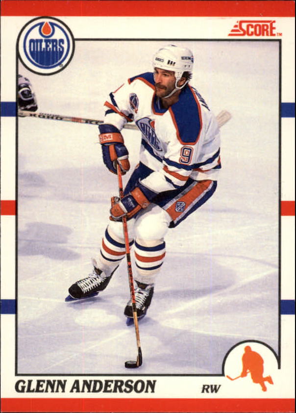 1990-91 Score Canadian #114 Glenn Anderson