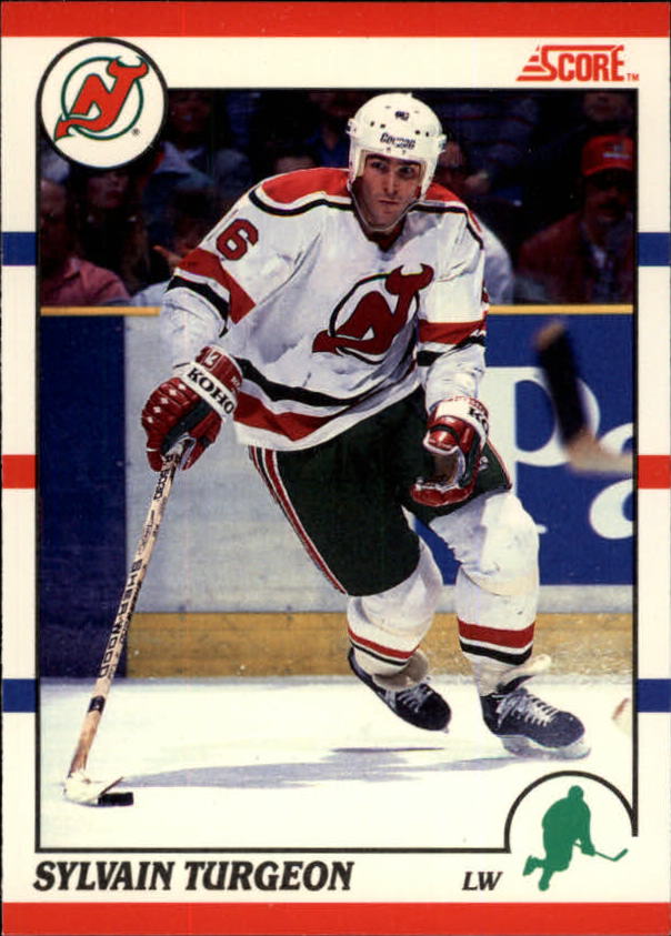 1990-91 Score Canadian #116 Sylvain Turgeon