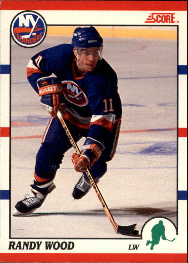 1990-91 Score Canadian #119 Randy Wood