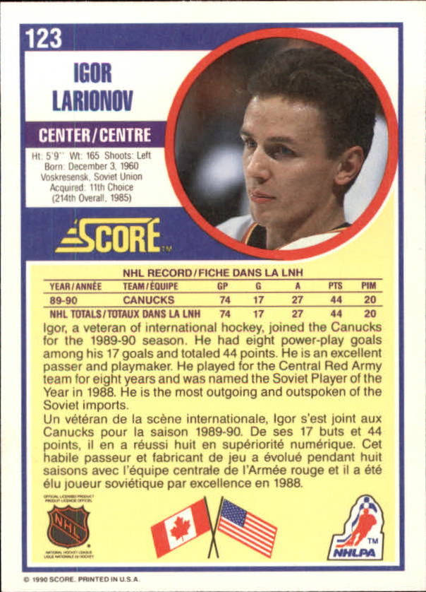 B3558- 1990-91 Score Canadian Hockey Card #s 1-246 -You Pick- 15+ FREE US SHIP - Picture 225 of 460