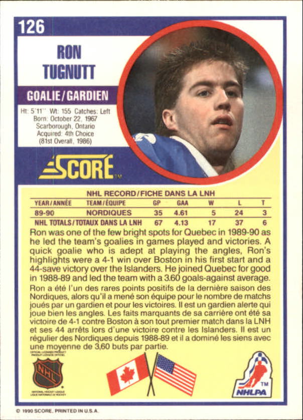 B3558- 1990-91 Score Canadian Hockey Card #s 1-246 -You Pick- 15+ FREE US SHIP - Picture 231 of 460