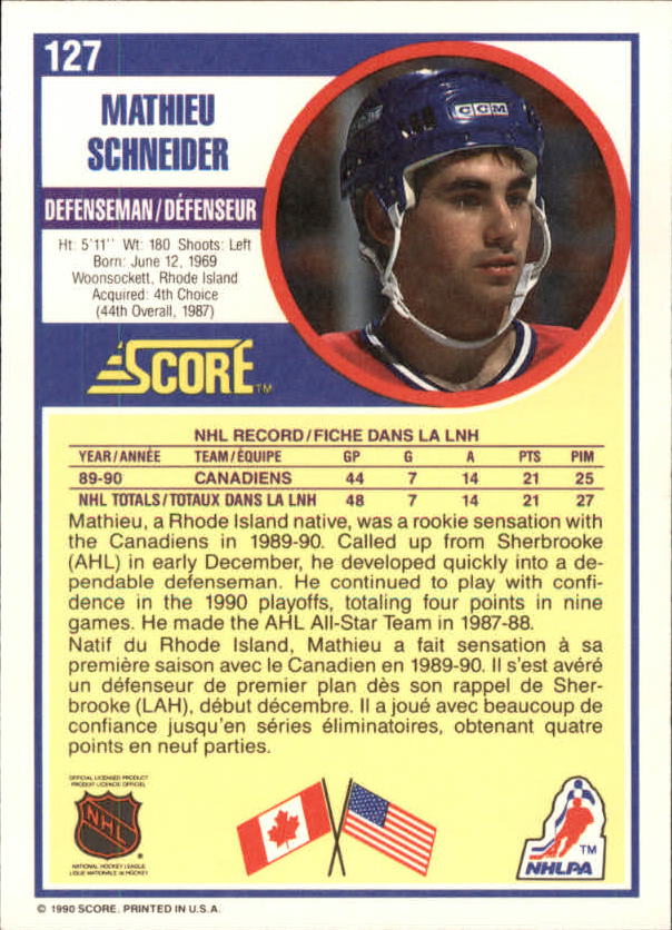 B3558- 1990-91 Score Canadian Hockey Card #s 1-246 -You Pick- 15+ FREE US SHIP - Picture 233 of 460