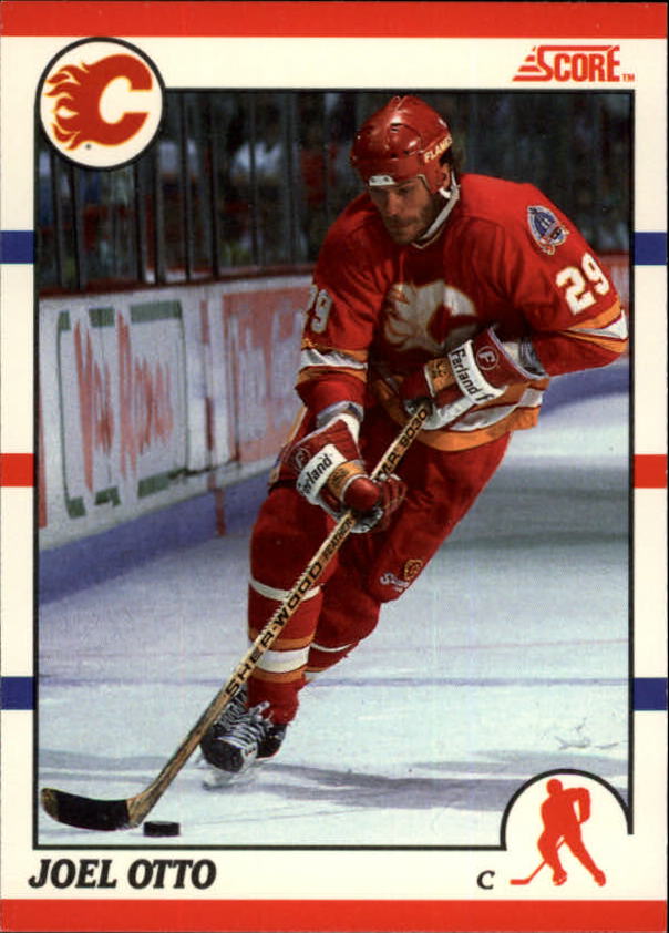 1990-91 Score Canadian #128 Joel Otto