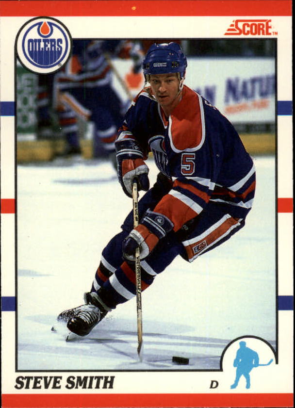1990-91 Score Canadian #129 Steve Smith