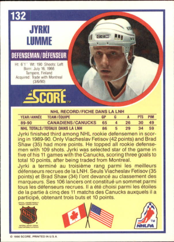 B3558- 1990-91 Score Canadian Hockey Card #s 1-246 -You Pick- 15+ FREE US SHIP - Picture 241 of 460