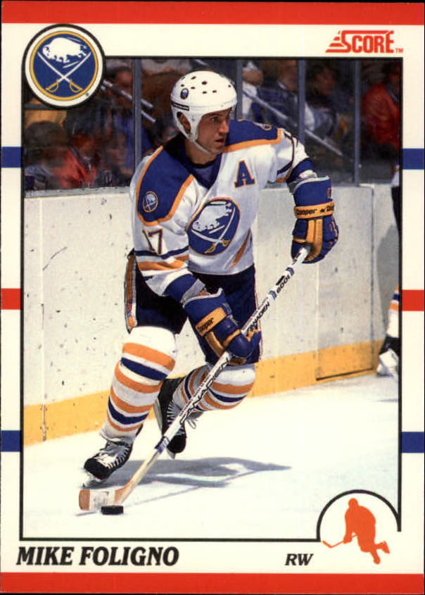 1990-91 Score Canadian #133 Mike Foligno