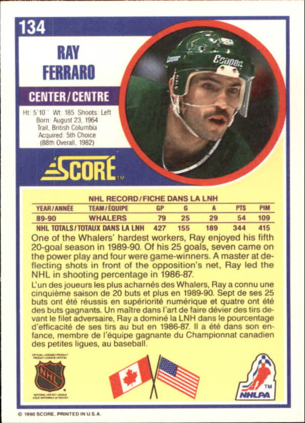 B3558- 1990-91 Score Canadian Hockey Card #s 1-246 -You Pick- 15+ FREE US SHIP - Picture 245 of 460