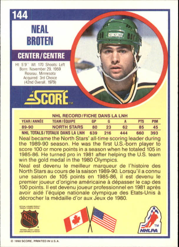 B3558- 1990-91 Score Canadian Hockey Card #s 1-246 -You Pick- 15+ FREE US SHIP - Picture 263 of 460