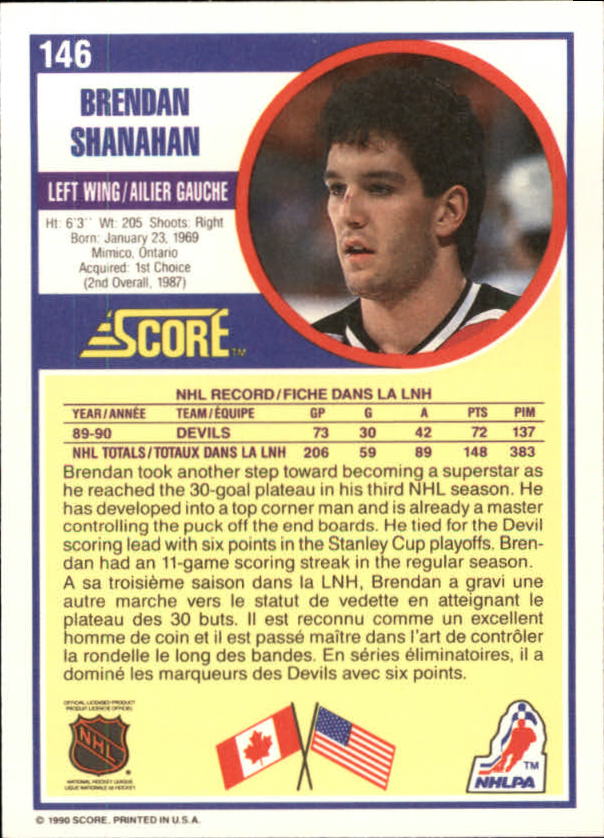 B3558- 1990-91 Score Canadian Hockey Card #s 1-246 -You Pick- 15+ FREE US SHIP - Picture 267 of 460