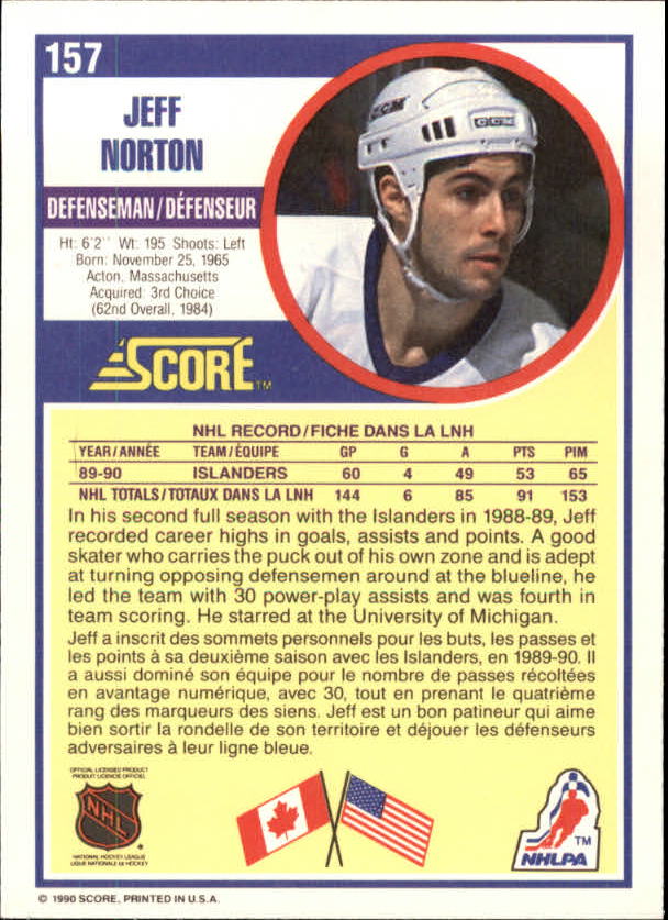 B3558- 1990-91 Score Canadian Hockey Card #s 1-246 -You Pick- 15+ FREE US SHIP - Picture 287 of 460