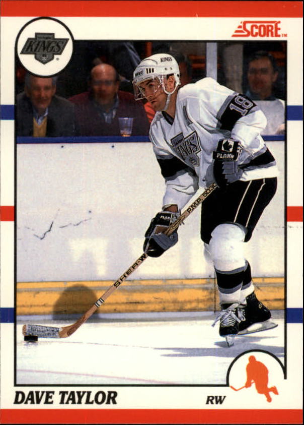 1990-91 Score Canadian #166 Dave Taylor