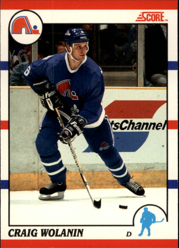 1990-91 Score Canadian #167 Craig Wolanin RC