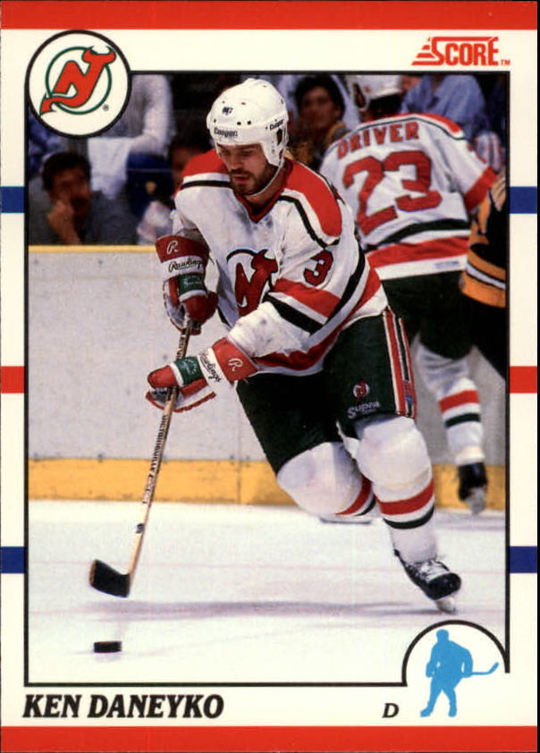 1990-91 Score Canadian #178 Ken Daneyko