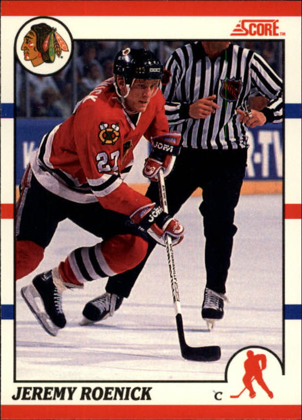 1990-91 Score Canadian #179 Jeremy Roenick RC