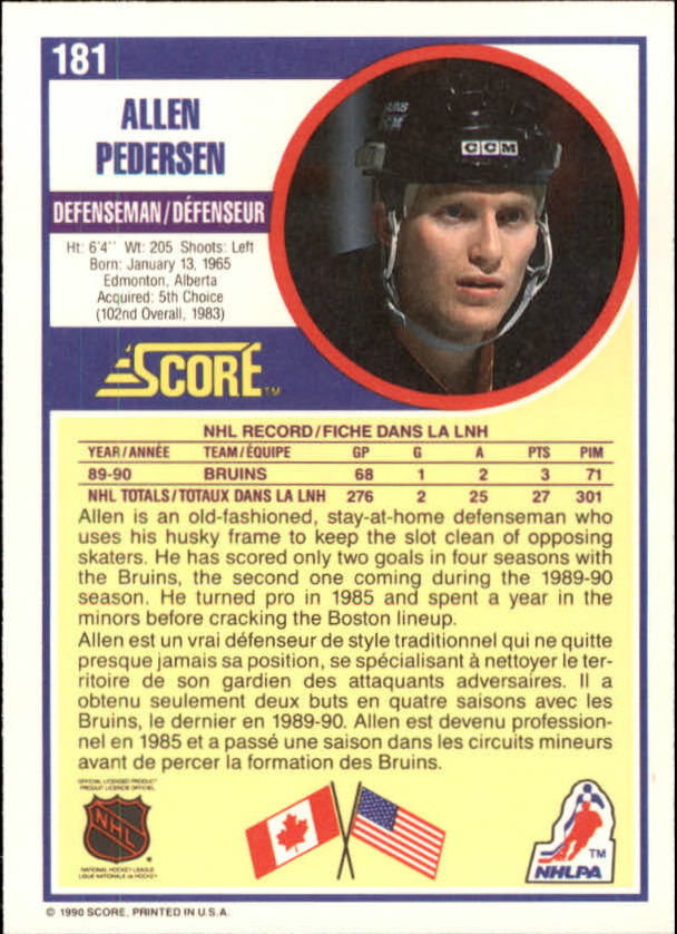 B3558- 1990-91 Score Canadian Hockey Card #s 1-246 -You Pick- 15+ FREE US SHIP - Picture 329 of 460