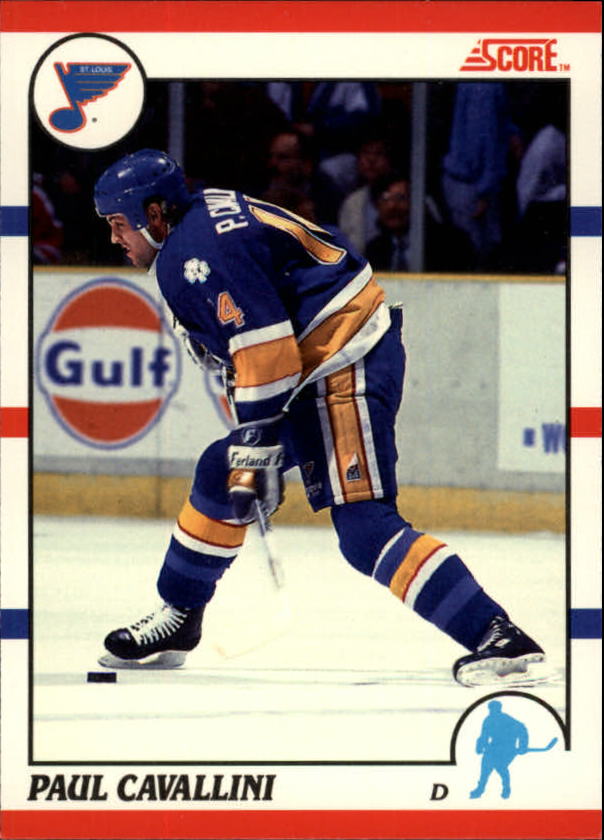 1990-91 Score Canadian #185 Paul Cavallini
