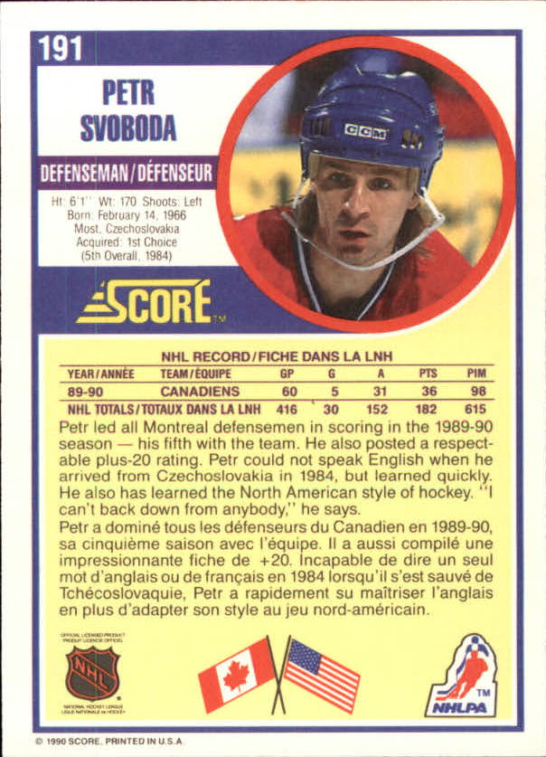 B3558- 1990-91 Score Canadian Hockey Card #s 1-246 -You Pick- 15+ FREE US SHIP - Picture 349 of 460