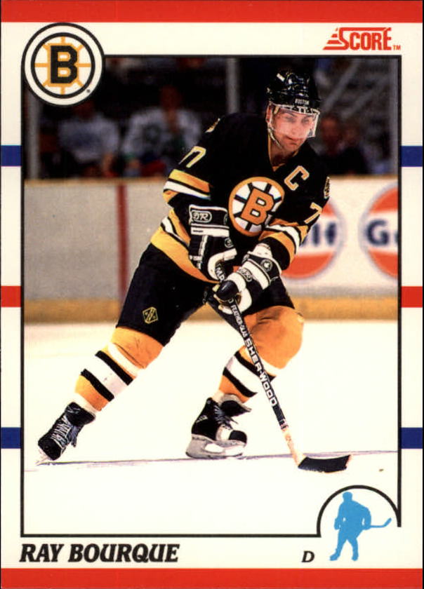 1990-91 Score Canadian #200 Ray Bourque