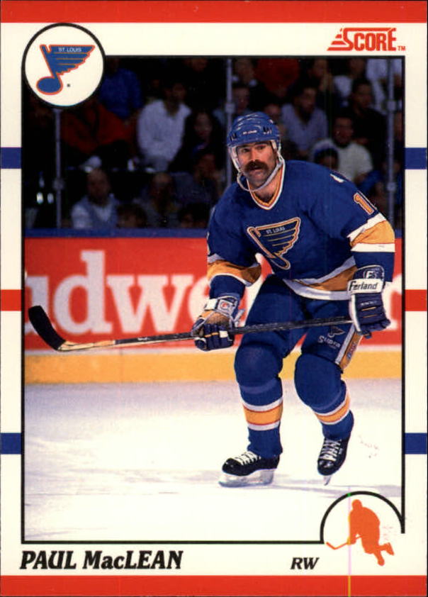 1990-91 Score Canadian #203 Paul MacLean