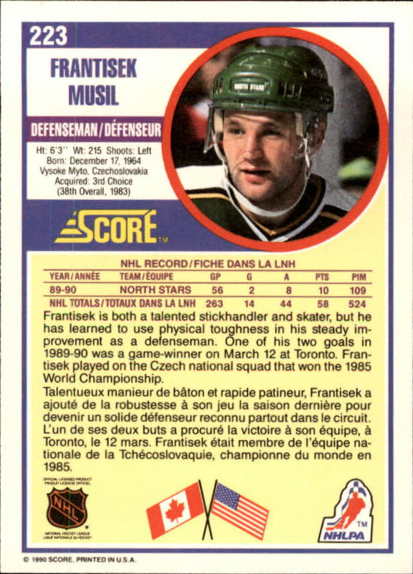 B3558- 1990-91 Score Canadian Hockey Card #s 1-246 -You Pick- 15+ FREE US SHIP - Picture 413 of 460