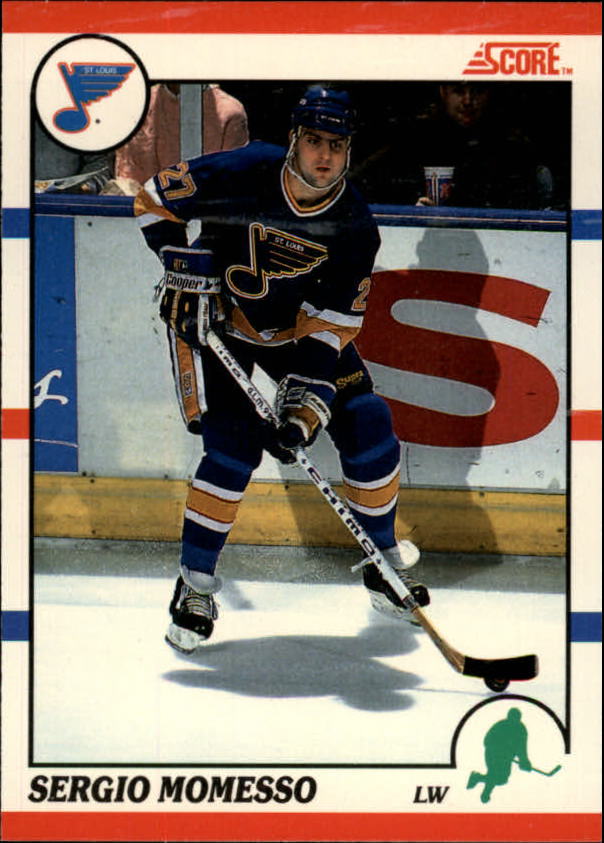 1990-91 Score Canadian #224 Sergio Momesso RC