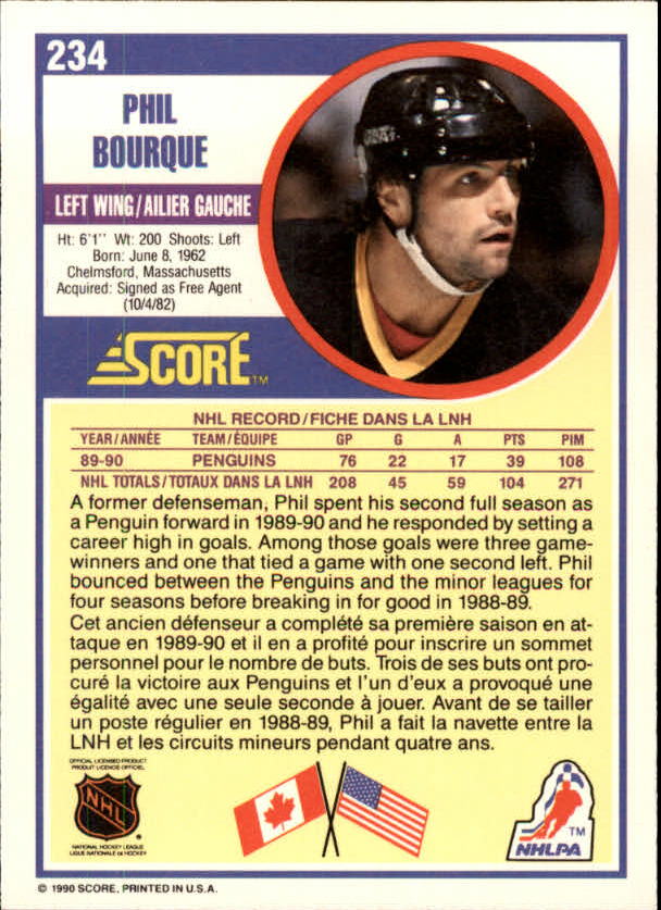 B3558- 1990-91 Score Canadian Hockey Card #s 1-246 -You Pick- 15+ FREE US SHIP - Picture 436 of 460