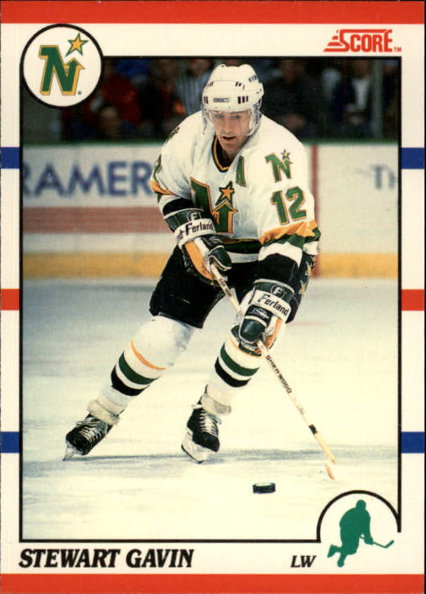 1990-91 Score Canadian #244 Stewart Gavin
