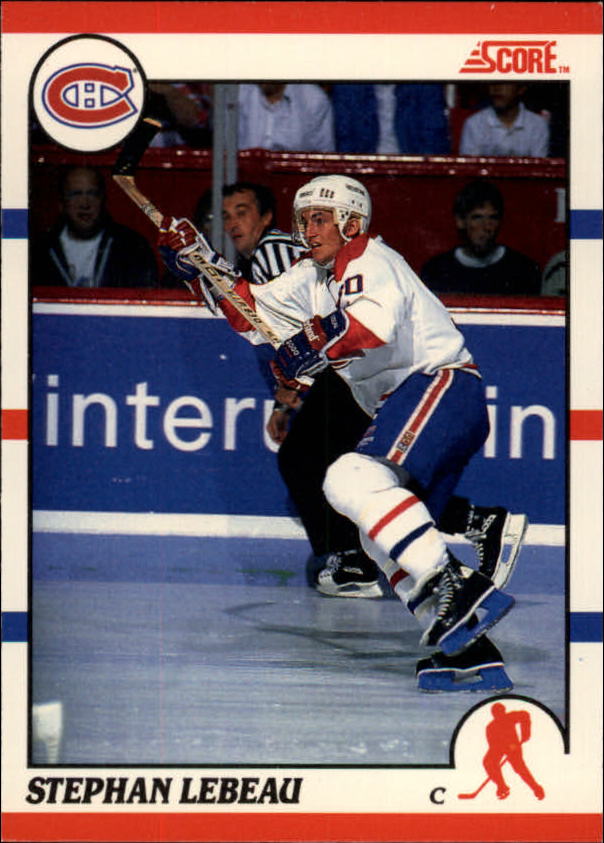 1990-91 Score Canadian #262 Stephan Lebeau RC