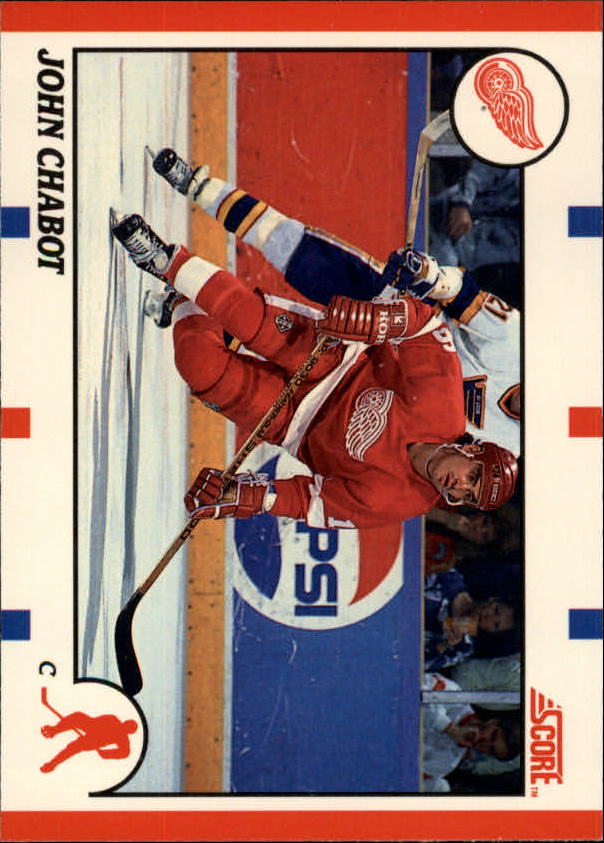 1990-91 Score Canadian #277 John Chabot