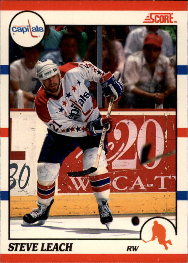 1990-91 Score Canadian #279 Stephen Leach