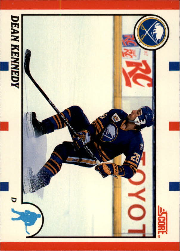 1990-91 Score Canadian #299 Dean Kennedy RC