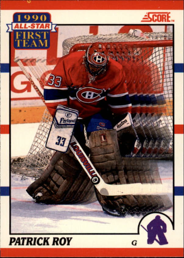 1990-91 Score Canadian #312 Patrick Roy AS1